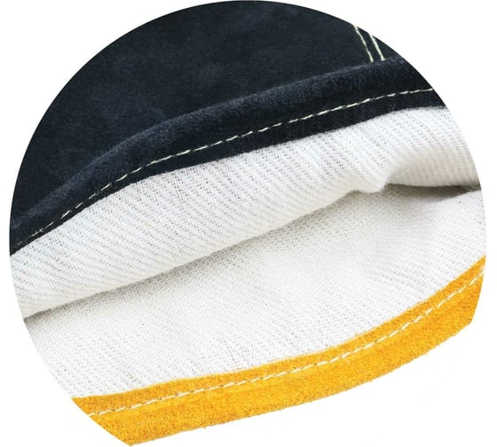 Спилковые краги AWT Protect нить Kevlar, с подкладкой 777 179