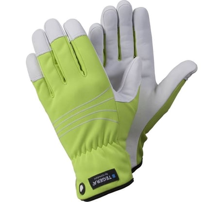 Защитные утепленные кожаные перчатки на флисовой полуподкладке TEGERA размер 10 290-10
