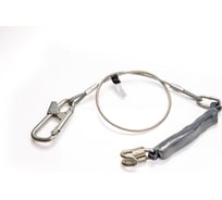 Строп из стального троса в защитной оболочке с амортизатором и карабином МОЛОТ К1 и Кбс Строп Ба К1 и Кбс