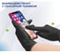 Виниловые одноразовые перчатки LAIMA неопудренные, черные, размер L, 50 пар 607896 6