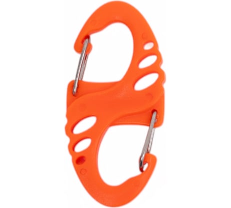 Двойной карабин Следопыт 5 см, abs-пластик PF-SH-20