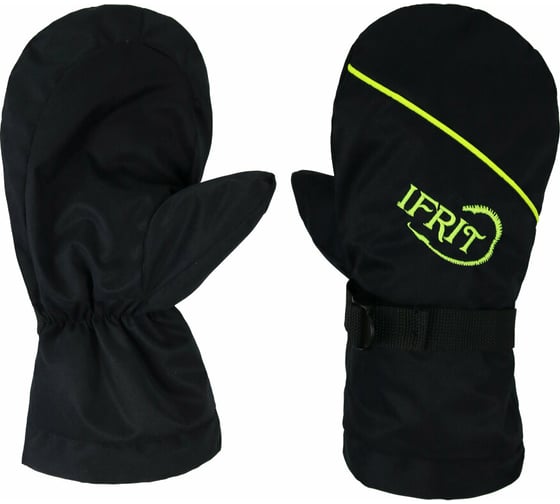 Рукавицы Ifrit NARFI Texton 100, черные Рук-403-1 4630086585618