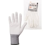 Полиамидные перчатки TDM ELECTRIC Контакт-Сенс, полиуретановое покрытие, 1 пара SQ1016-0313