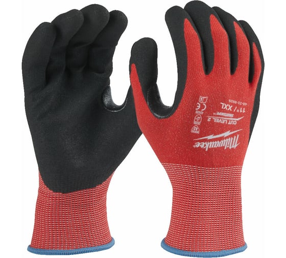 Перчатки Milwaukee с уровнем сопротивления порезам 2, размер XXL/11 4932479910 1