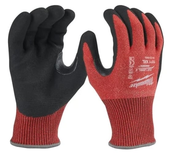 Перчатки Milwaukee с уровнем сопротивления порезам 4, размер XXL/11 4932479915 1