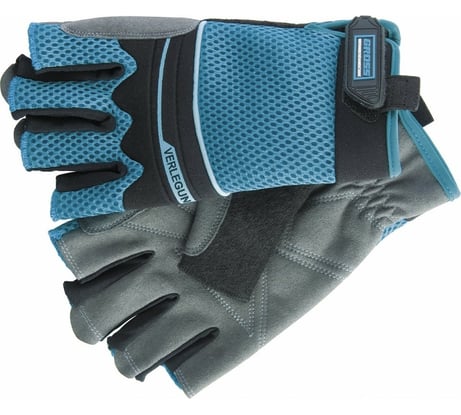 Перчатки комбинированные облегченные с открытыми пальцами (XL) GROSS 90317