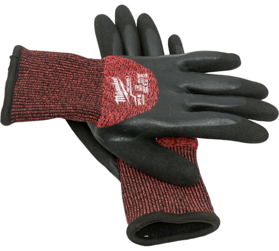 Перчатки Milwaukee с уровнем сопротивления порезам 3, зимние, размер S/7 4932479707 1