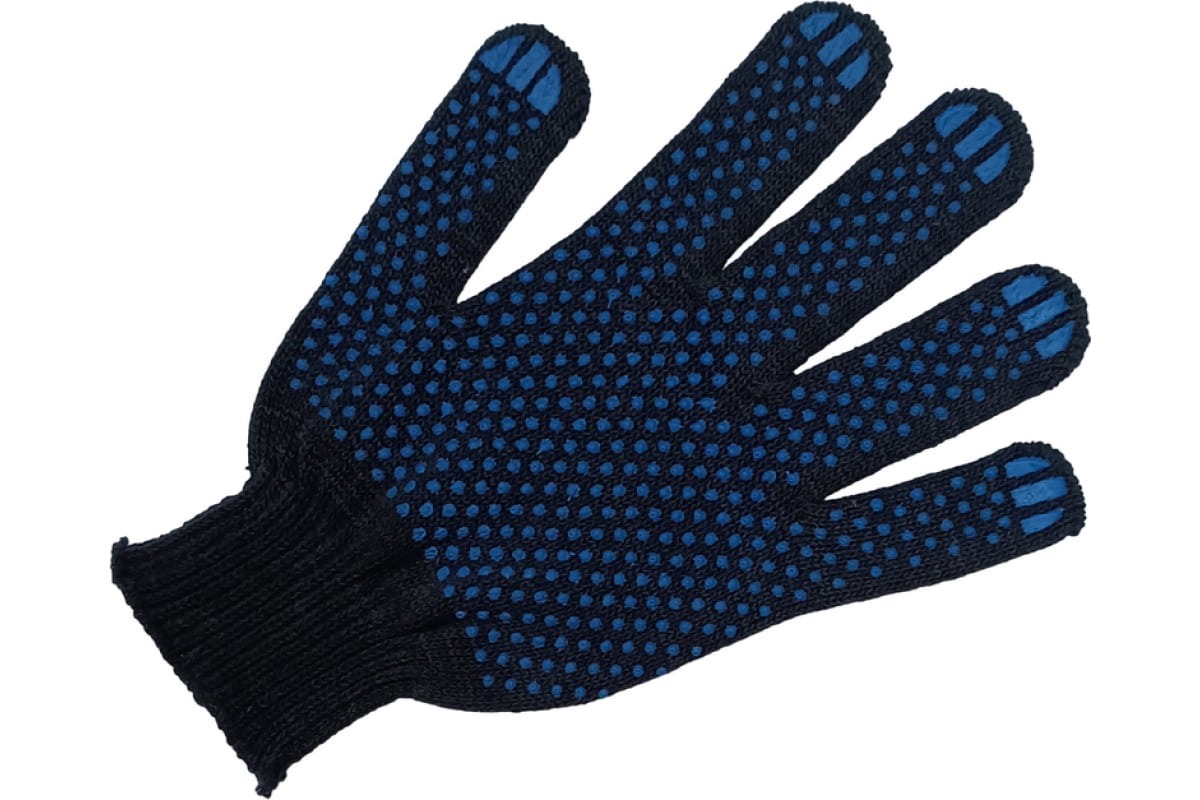 Перчатки ПВХ 4 нити. Перчатки трикотажные с ПВХ черные. Трикотажные перчатки промперчатки полушерсть, двойной вязки.