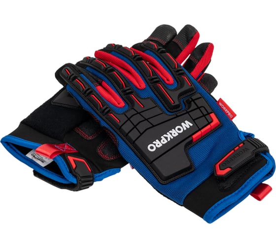 Рабочие перчатки c защитой от ударов WORKPRO Anti Impact Work - XL WP371005 1