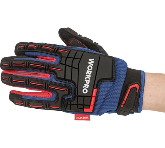Рабочие перчатки c защитой от ударов WORKPRO Anti Impact Work - L WP371004