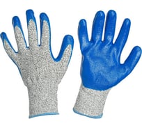 Перчатки Хорнет для защиты от порезов с нитриловым покрытием ООО Комус 13 класс, размер XL 1146124