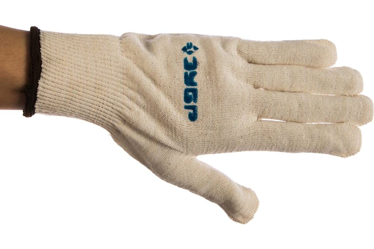 Трикотажные перчатки ЭКСПЕРТ ЗУБР, 12 класс, размер L-XL, 11450-XL .