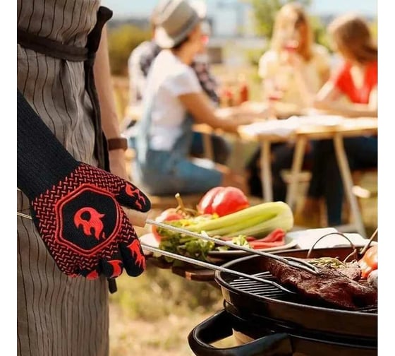 Огнеупорные перчатки ESSE BBQ XL 222048А