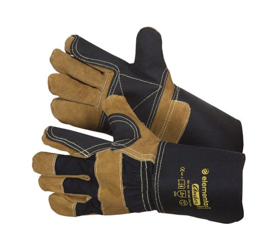 Перчатки кожаные Expert GRIPPER (размер 10) Elementa CS-213-10 1