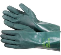 Перчатки-краги удлиненные с покрытием Expert PVC SANDY 35СМ (размер 10) Elementa PC-207-10