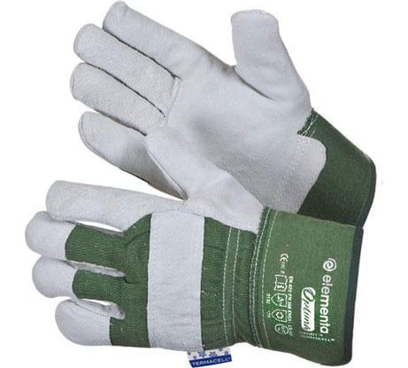 Перчатки кожаные Optima HANDY+ (размер 10) Elementa CS-102-10