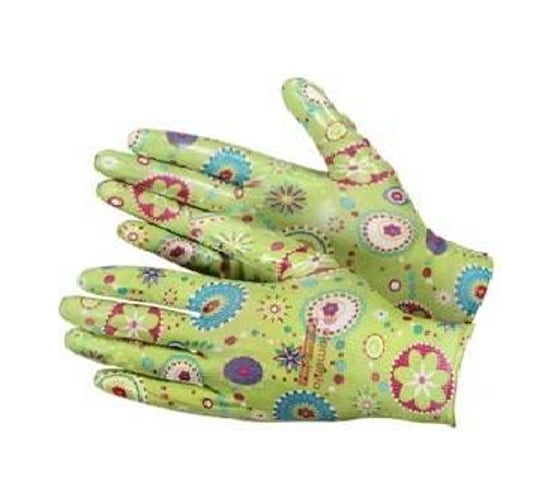Перчатки садовые Garden Senses SPACE FLOWER (размер 8) Elementa NN-402-8