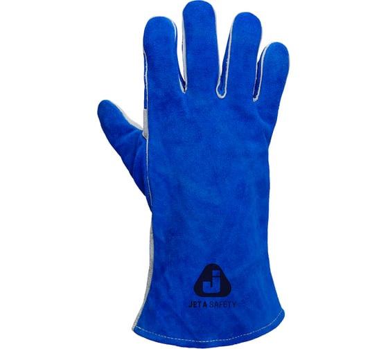 Перчатки сварщика с крагой из спилковой кожи Jeta Safety JWK601 Ferrus Frost 10/XL, утепленные искусственным мехом JWK601-XL/УПАК