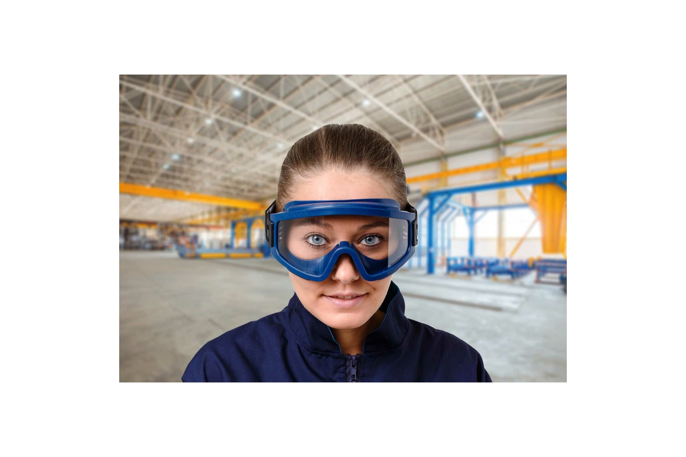 Защитные закрытые очки с непрямой вентиляцией и обтюратором РОСОМЗ