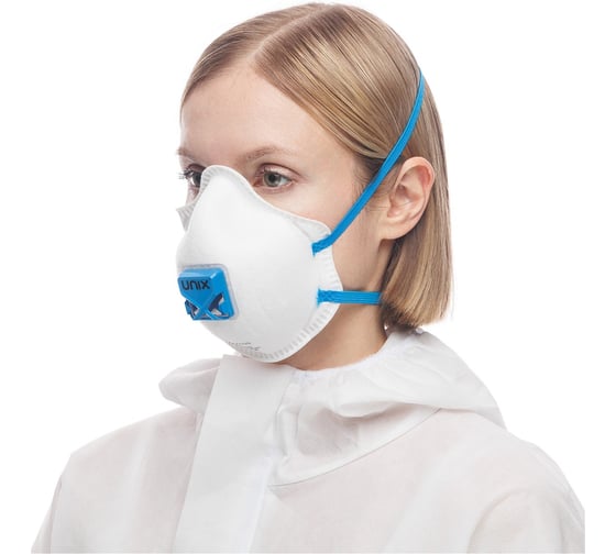 Формованная фильтрующая полумаска UNIXAir 113V FFP3 R D, 3 шт 102-044-0017
