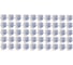 Трикотажные перчатки КОРДЛЕНД хлопок, 3-х нитка, белые, 50 пар, 10-й класс, M, 23-25 гр, ПВХ точка PER-00026.50 1