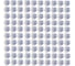 Трикотажные перчатки КОРДЛЕНД хлопок, 3-х нитка, белые, 100 пар, 10-й класс, M, 23-25 гр, ПВХ точка PER-00026.100 1