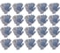 Трикотажные перчатки КОРДЛЕНД хлопок, 4-х нитка, серые, 20 пар, 10-й класс, M, 38-40 гр, ПВХ точка PER-00029.20 1