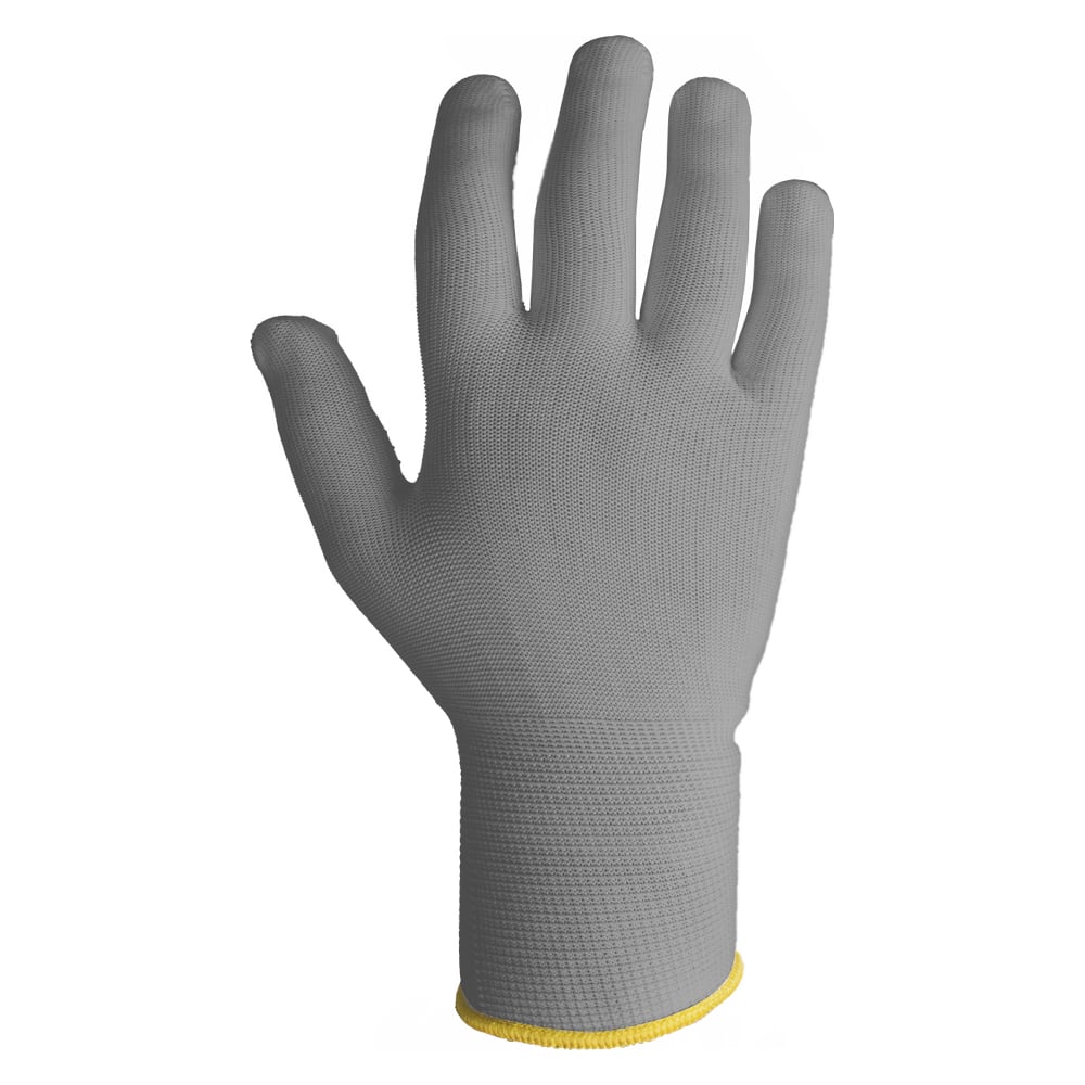 Бесшовные перчатки из нейлона Jeta Safety размер 8/M, серые, JS011ng ...