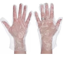 Перчатки полиэтиленовые VETTA 100 шт., р-р M 447-031