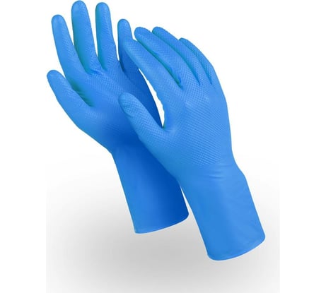 Перчатки Manipula Specialist ЭКСПЕРТ ТЕХНО DG-026, нитрил, 0.20 мм, неопудренные, синие, 25 пар Пер 654/8