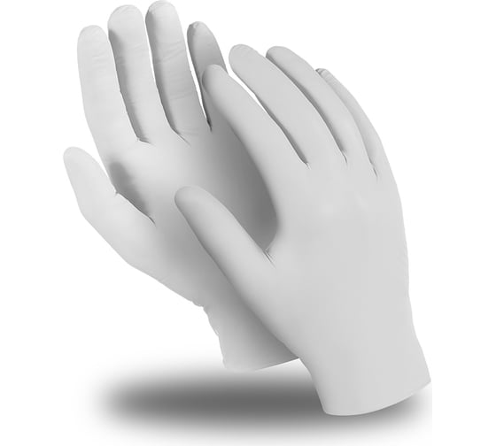 Перчатки Manipula Specialist ЭКСПЕРТ В+, VO-PF-21, винил 0.08 мм, без пудры, р.9/L Пер 634/L 1