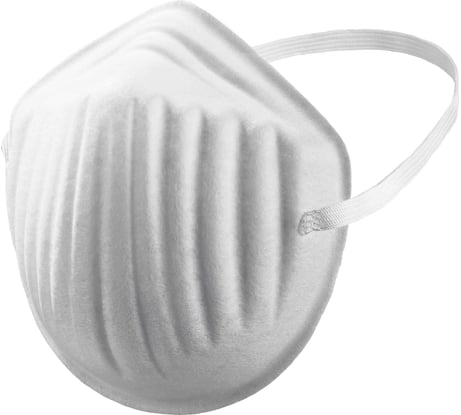 Однослойная техническая маска ЗУБР МТ-160 Т 5шт 11108-H5