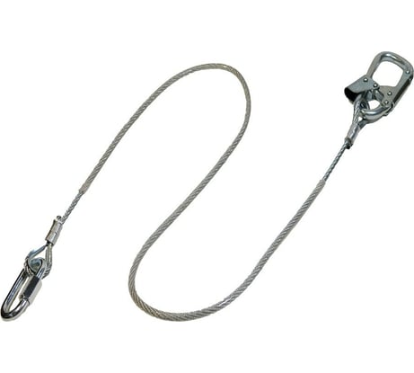 Строп из металлического троса в ПВХ оболочке ПРОГРЕСС СЕФЕТИ 1.5 м Строп Б+Кс