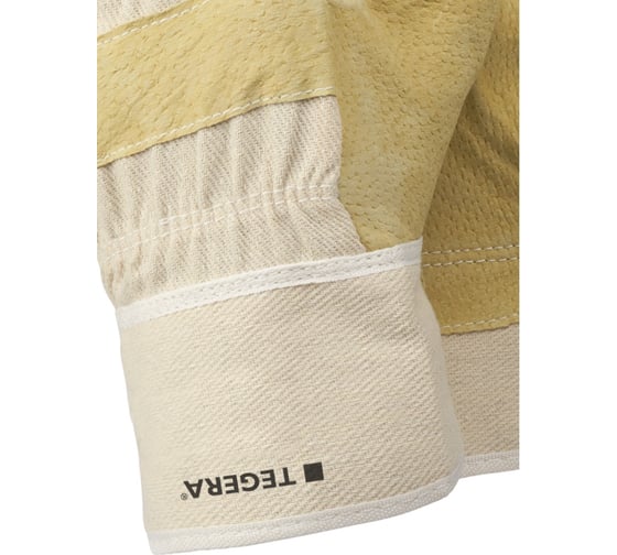 Перчатки TEGERA 33 на полуподкладке, кожа, хлопок, джерси р. 10 33-10