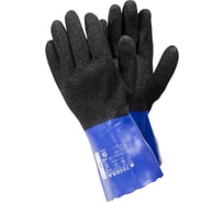 Противохимические маслобензостойкие перчатки TEGERA 12930, ПВХ, нейлон, бесшовные, размер 8 12930-8