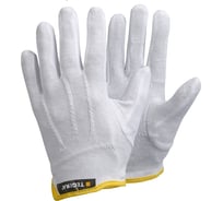 Перчатки TEGERA 8127, поликоттон, виниловые точки, размер 7 8127-7