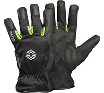 Перчатки TEGERA 518 из искусственной кожи, на зимней подкладке, р. 12 518-12