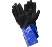 Противохимические бесшовные перчатки TEGERA, ПВХ, нейлон, размер 9 12935-9