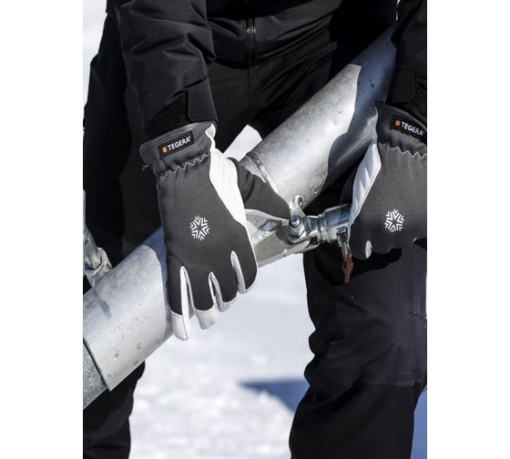 Утепленные перчатки TEGERA 7792, лицевая козья кожа, размер 11 7792-11