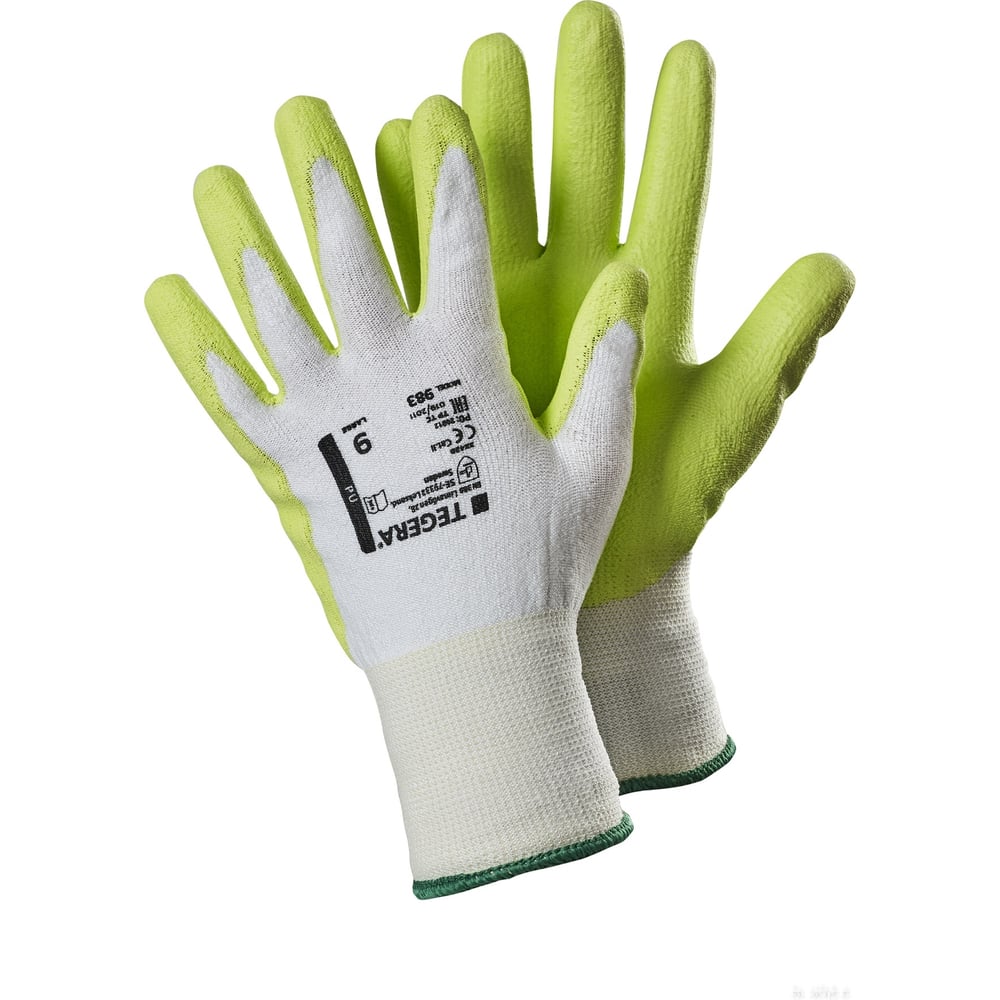 Перчатки для защиты от порезов TEGERA 983 полиуретан, обливка области ...