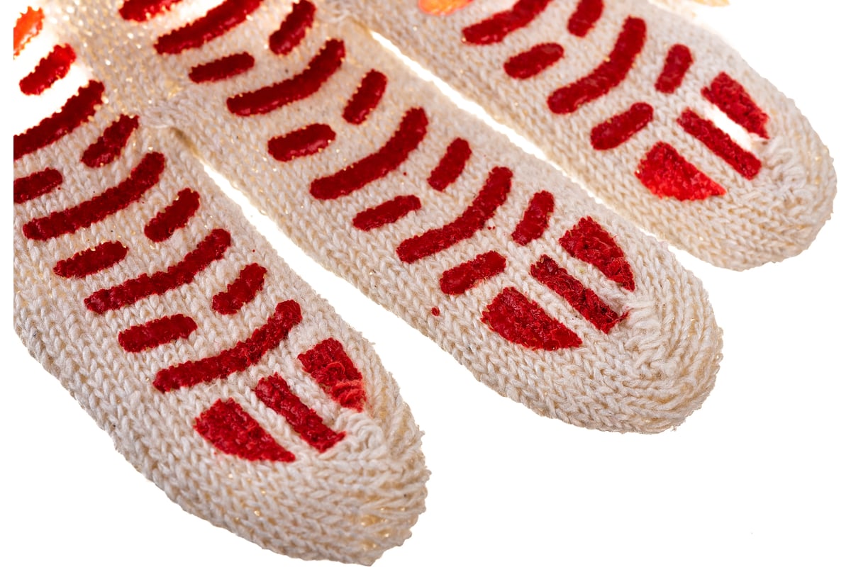 Трикотажные перчатки с ПВХ-волна Спец Стандарт с логотипом ...