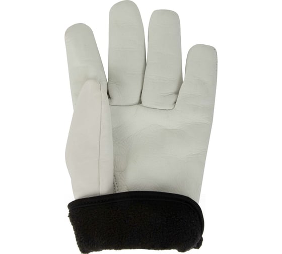 Рабочие кожаные перчатки на флисе Jeta Safety Winter Smithcraft JLE821-10/XL