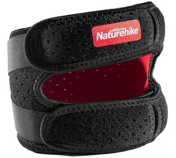 Наколенник Naturehike Strap-20HJ NH20HJ009 черный 6927595749173
