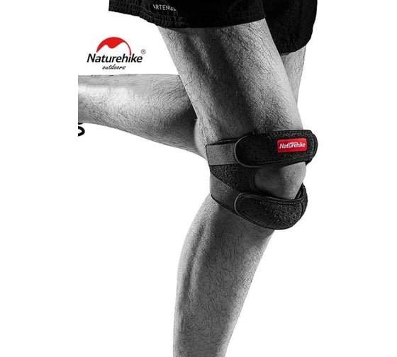 Наколенник Naturehike Strap-20HJ NH20HJ009 черный 6927595749173