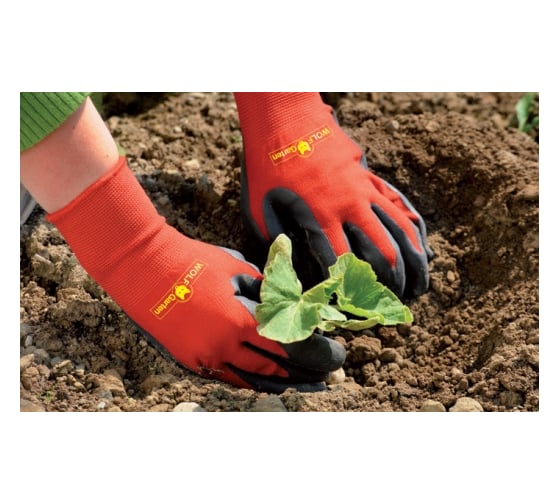 Перчатки садовые GH-BO 8 (р. 8) для почвы Wolf-Garten 7760015