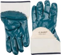 Перчатки "МАСТЕР" рабочие с нитриловым покрытием ладони (р. L 9) Зубр 11271-L