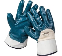 Перчатки "МАСТЕР" рабочие с нитриловым покрытием ладони (р. M 8) Зубр 11271-M