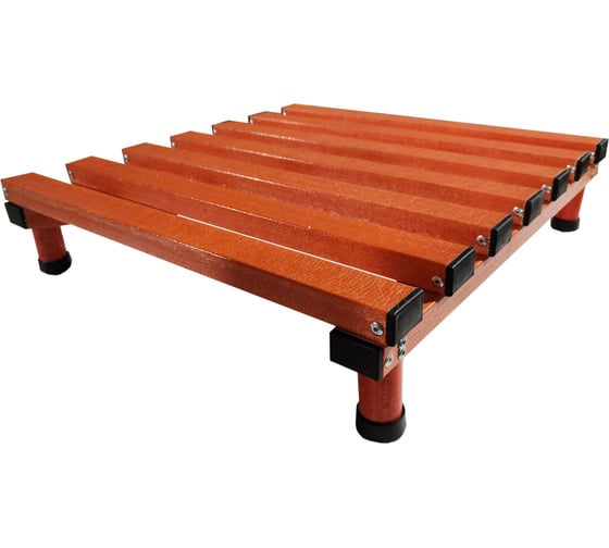 Изолирующая подставка Диэлектрик 520x500 мм, высота 120 мм Д471616