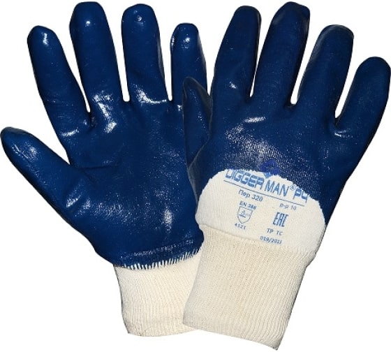 Нитриловые перчатки DIGGERMAN РЧ ВИ-пер32010 1