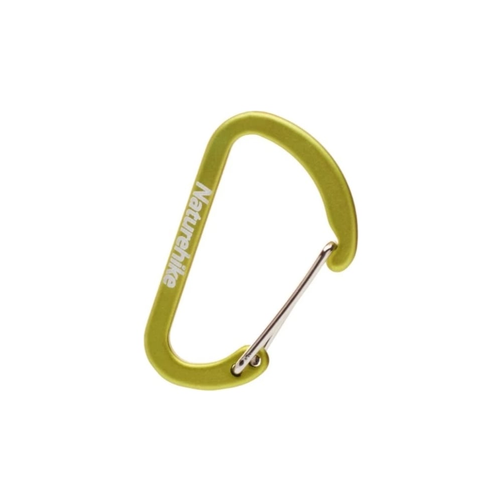 D-образный карабин Naturehike NH15A004-H мини, 4 см, зеленый ...